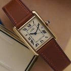 Cartier Tank Must Large Vermeil Date 1990s