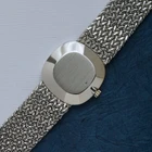 Vintage Patek Philippe Ellipse 4223/1 18k White Gold Bracelet Manual Wind 1970s