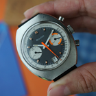 Bulova Chronograph Valjoux 7734 Stainless Steel 1970s