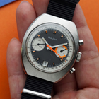 Bulova Chronograph Valjoux 7734 Stainless Steel 1970s