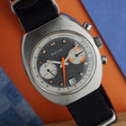 Bulova Chronograph Valjoux 7734 Stainless Steel 1970s