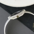 Vintage Audemars Piguet Cushion Diamond 18k White Gold Woven Bracelet 1970s