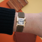 Cartier Tank Francaise Small 18k Yellow Gold W5000256