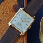 Vintage Longines 14K Yellow Gold Rectangular Dress Watch Cal. 22L Circa 1945