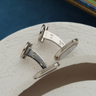 Patek Philippe Nautilus 18k White Gold Cufflinks Ref. 205.9057G-001 Box Set