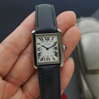 Cartier Tank Solo Stainless Steel WSTAA0030 2021 Card