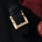 Van Cleef & Arpels “Lady Swing” 18k Yellow Gold Diamond Articulated Watch