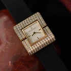 Van Cleef & Arpels “Lady Swing” 18k Yellow Gold Diamond Articulated WatchVan Cleef & Arpels “Lady Swing” 18k Yellow Gold Diamond Articulated Watch