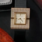 Van Cleef & Arpels “Lady Swing” 18k Yellow Gold Diamond Articulated Watch