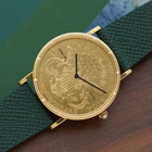 Corum $20 Double Eagle 1904 Coin Watch 18k Gold Quartz, 1980s