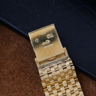Vacheron Constantin Ref. 33037P 18k Yellow Gold Diamond Dial Bracelet Watch 1970s