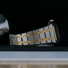 Audemars Piguet Royal Oak Square 6009SA Two-Tone Grey Tapisserie 29mm Quartz