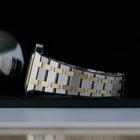 Audemars Piguet Royal Oak Square 6009SA Two-Tone Grey Tapisserie 29mm Quartz