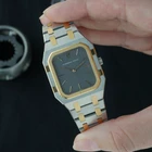 Audemars Piguet Royal Oak Square 6009SA Two-Tone Grey Tapisserie 29mm Quartz