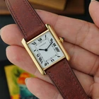 Cartier Tank Louis Ref. 78086 18k Yellow Gold Paris Dial Manual Wind 1980s
