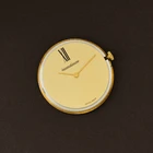 A wickedly cool Jaeger-LeCoultre from the 1980s that appears minimal at first glance, but reveals considerably more detail on closer inspection. The ultra-thin 18k yellow gold case has an unusual sculpted form, with gently concave sides flowing into long, tapered lugs. A fine black enamel accent circles the bezel, giving the warm gold case a sharp line of contrast.
The beautifully textured champagne dial with a soft, frosted appearance follows the same minimalist approach, interrupted only by a singular elongated black Roman numeral at 12 o’clock. Slim pointed gold hands appear almost suspended over the dial, meeting at a clean circular center without the usual visible central hardware. It is an exceptionally simple layout, but far from ordinary.
Powered by the Jaeger-LeCoultre caliber 895 manual-wind movement and finished with a JLC-signed crown. Fitted with a black JLC crocodile strap and JLC gold-plated buckle. A neo-vintage JLC with considerably more going on than first meets the eye.


Case Number: 9211-21
Serial Number: 1520xxx
Case: 18k yellow gold with black enamel bezel accent
Case Size: 30 × 35 mm; 5 mm thick
Dial: Textured champagne with elongated black Roman numeral at 12 o’clock
Movement: Jaeger-LeCoultre caliber 895, manual wind
Strap: JLC black crocodile
Buckle: JLC gold-plated buckle
Lug Width: 18 mm
Wrist Size: Fits up to approximately 7 inches
Modelled On: 6-inch wrist
Condition: Light wear shown
Service: Timing performed by our watchmaker