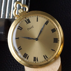 1960s Piaget Pocket Watch 18k Yellow Gold
