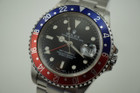 ROLEX 16710T GMT II PEPSI BEZEL STAINLESS STEEL DATES 2005 PREO-WNED FOR SALE HOUSTON FABSUISSE