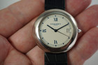 Chaumet 13A-509 Automatic Date 18k white gold c. 1990's modern pre owned for sale houston fabsuisse