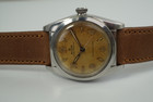 ROLEX 5050 BUBBLEBACK STAINLESS STEEL AUTOMATIC DATES 1950 RARE DIAL