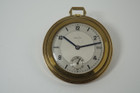 Zenith Pocket Watch art deco style 14k yellow gold dates 1940 pre owned vintage for sale houston fabsuisse