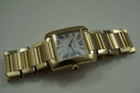 CARTIER TANK FRANCAISE W50001R2 18K YELLOW GOLD AUTOMATIC LARGE