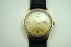 PIAGET 24005M 501D POLO FACTORY DIAMOND BEZEL 18K YELLOW GOLD