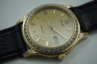 PIAGET 24005M 501D POLO FACTORY DIAMOND BEZEL 18K YELLOW GOLD