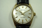 ROLEX 1002 SOLID 14K CHRONOMETER AUTOMATIC DATES 1981 