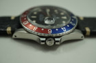 Rolex 16750 GMT Pepsi bezel stainless steel c. 1984 spider dial pre-owned for  sale Houston Fabsuisse