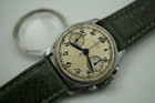 Gallet Multichron Petit Chronograph vintage Valjoux 69 dates 1936 stainless steel for sale houston fabsuisse