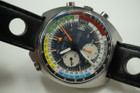 WAKMANN 9804 AUTOMATIC CHRONOGRAPH REGATE YACHTING w/TACHYMETRE C.1970 STEEL