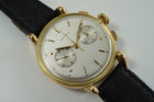 Longines 5645 Chronograph 13 ZN caliber 18k w/ historical papers  c. 1946 vintage original for sale houston fabsuisse