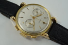 Longines 5645 Chronograph 13 ZN caliber 18k w/ historical papers  c. 1946 vintage original for sale houston fabsuisse