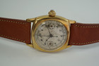 Movado Rare Ref. 147 Chronograph 18k Single Button, Pulsation Dial cir. 1920's