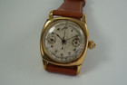 Movado Rare Ref. 147 Chronograph 18k Single Button, Pulsation Dial cir. 1920's