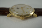 Rolex Logo watch 14k yellow gold dress model dates 1970'S pre-owned for sale houston fabsuisse