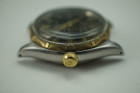 ROLEX 6566 TUTONE RARE SCALLOPED BEZEL DATES 1956