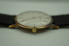 Vacheron Constantin 6115 9 Douzieme thin dress watch 18k yellow gold c. 1960's original for sale houston fabsuisse