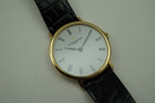 VACHERON CONSTANTIN 31039/1 18K YELLOW GOLD MODERN PATRIMONY DATES 1990'S PRE-OWNED FOR SALE HOUSTON FABSUISSE