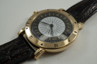 Waldan International 0900 World Time 18k rose gold automatic c. 2000's modern pre owned for sale houston fabsuisse