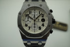 AUDEMARS PIGUET 26170 ST. 00 D09 OFFSHORE CHRONOGRAPH CERT, BOOKS & TAGS C.2009 STAINLESS STEEL AUTOMATIC PRE-OWNED FOR SALE HOUSTON FABSUISSE