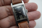 Moeris vintage deco style watch fine steel case c. 1930-40's for sale houston fabsuisse