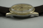 Gubelin Chronometer gold top steel case automatic dates 1960's vintage pre owned for sale houston fabsuisse