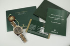 Rolex 178271 Datejust everose & steel chocolate diamond dial box & card c.2013 for sale Houston Fabsuisse