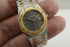 AUDEMARS PIGUET 66270 ROYAL OAK LADIES STAINLESS STEEL/18K YELLOW GOLD C.1990'S FOR SALE HOUSTON FABSUISSE