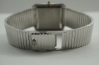  Patek Philippe 3733/1 18k white gold ribbed bracelet onyx dial mid 70's