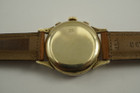 Gallet Multichron calendar chronograph 14k yellow gold dates 1950's vintage pre owned for sale houston fabsuisse