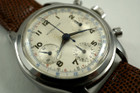 Wittnauer 800 Chronograph Stainless Steel Valjoux 72 C.1950's orginal dial pre owned for sale Houston Fabsuisse