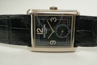 Patek Philippe 5014 Gondolo 18k white gold black dial, Arabic dates 1990's 